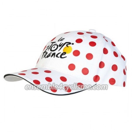 Tour de France à Pois Casquette de vélo